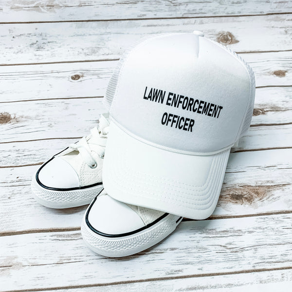 Lawn Enforcement Hat