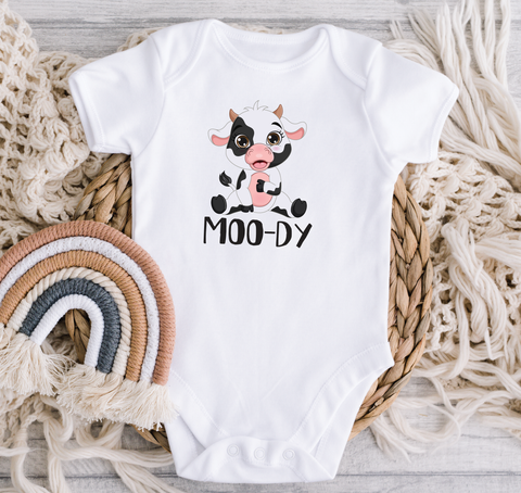 Moo-dy Onesie