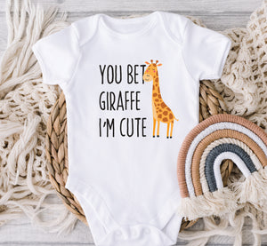 You Bet Giraffe Onesie