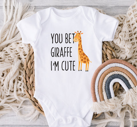 You Bet Giraffe Onesie